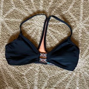 Strappy Aztec Racerback Bikini Top